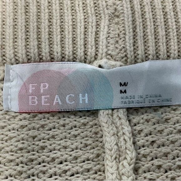 Revolve Free People BEACH Hailee SET Tan Alfalfa Waffle Knit Thermal Loungewear - Picture 8 of 10